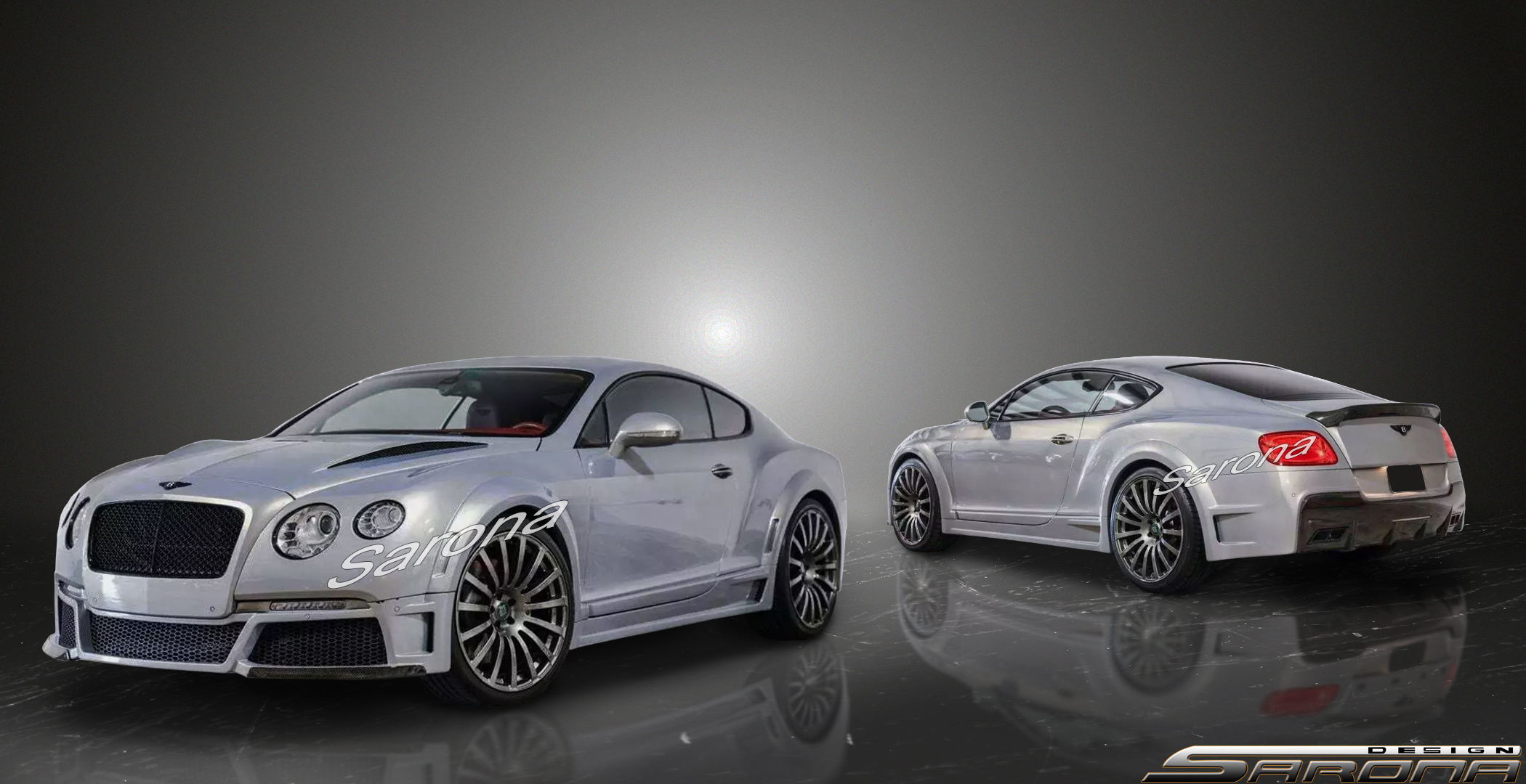 Custom Bentley GTC  Convertible Body Kit (2012 - 2017) - $4900.00 (Part #BT-024-KT)